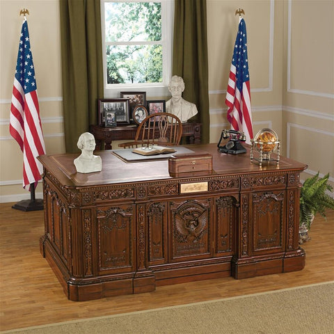 Design Toscano Oval Office Presidents' H.M.S. Resolute Desk AF57262
