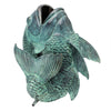 Image of Design Toscano Dancing Asian Fish Bronze Spitting Garden Statue Collection: Large SU1028
