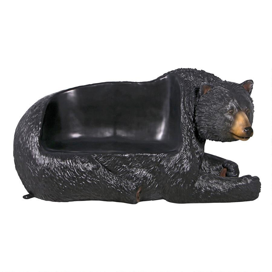 Design Toscano Brawny Bear Bench Sculpture NE160017