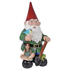 Design Toscano Gottfried the Giant's Bigger Brother Garden Gnome Statue NE160221