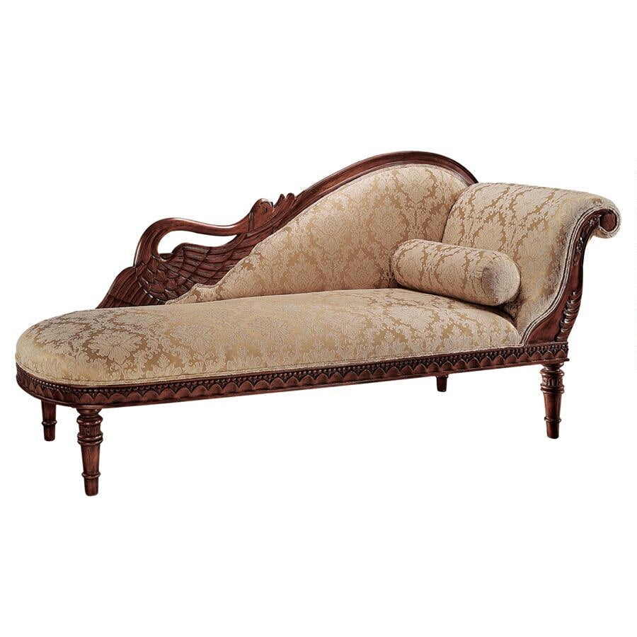 Design Toscano Swan Fainting Couch: Right GR305R