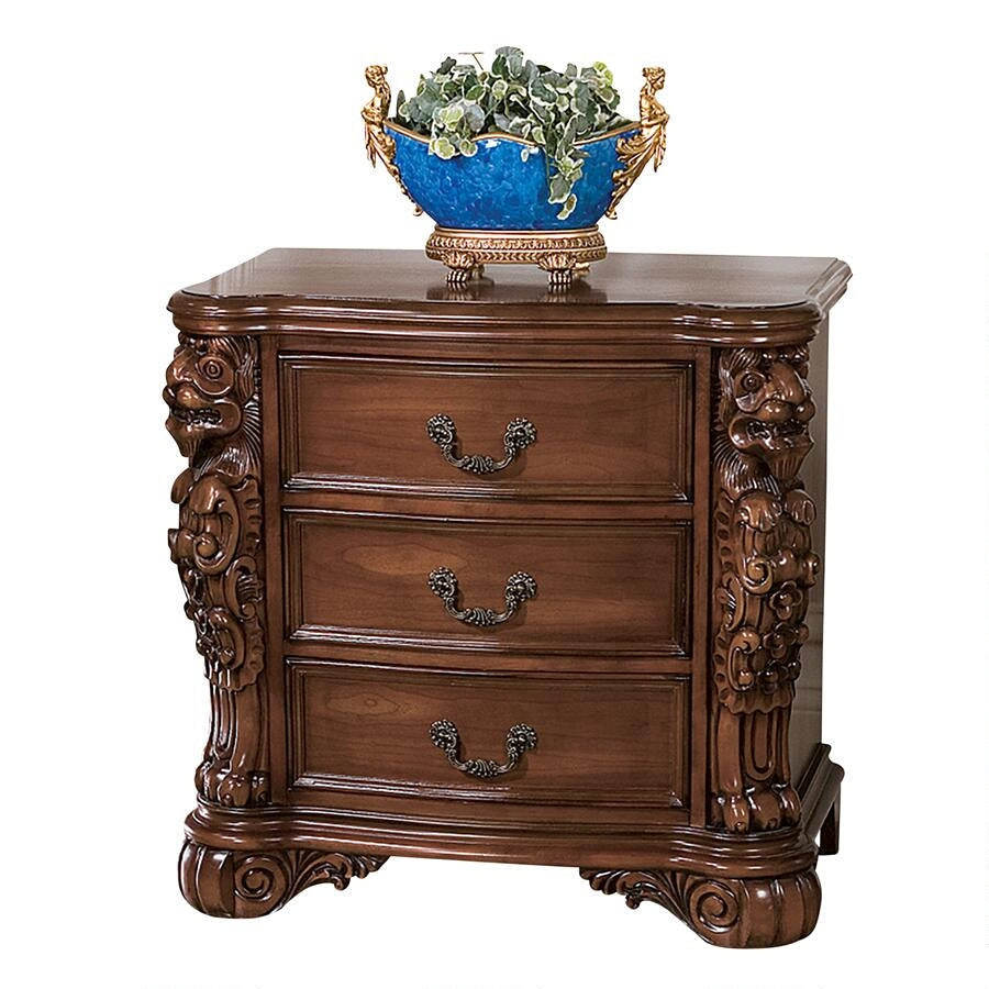 Design Toscano Lord Raffles Lion Occasional Table AE36
