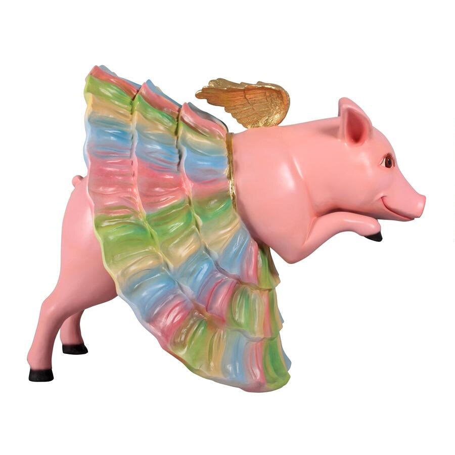 Design Toscano Pavlova the Pig Ballerina Grande-Scale Animal Garden Statue NE160247