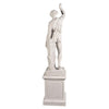 Image of Design Toscano Hercules with Nemean Lion Pelt Garden Statue with Plinth NE930608