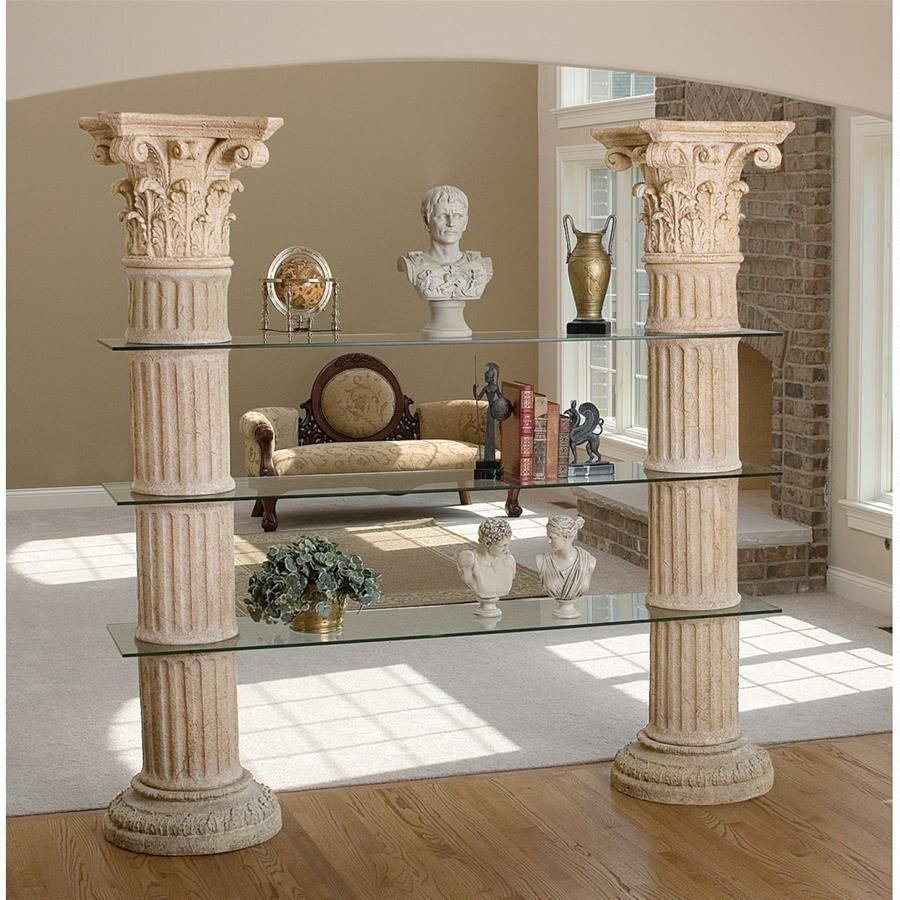 Design Toscano Columns of Corinth Shelf NE68471
