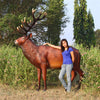Image of Design Toscano Grande-Scale Red Deer Buck Statue NE140044