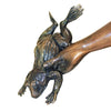 Image of Design Toscano Catch and Release, Boy with Frog Cast Bronze Garden Statue PN7292