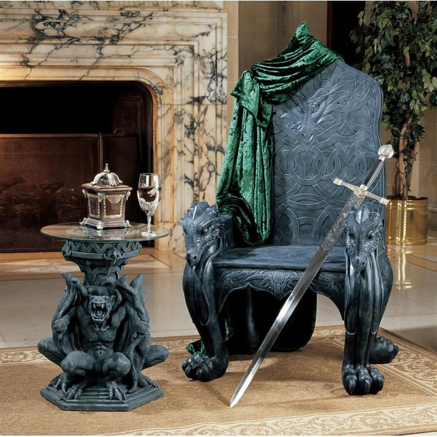 Design Toscano Celtic Dragon Throne Chair CL2441