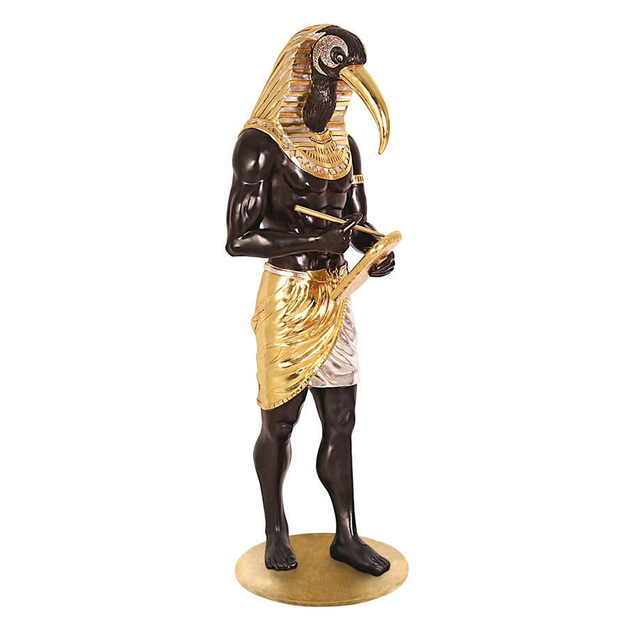 Design Toscano The Egyptian Grand Ruler Collection: Life-Size Thoth Statue NE238672