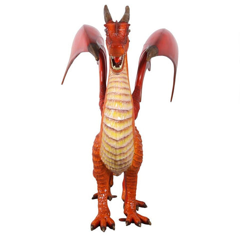 Design Toscano The Red Welsh Dragon Statue: Large NE170139