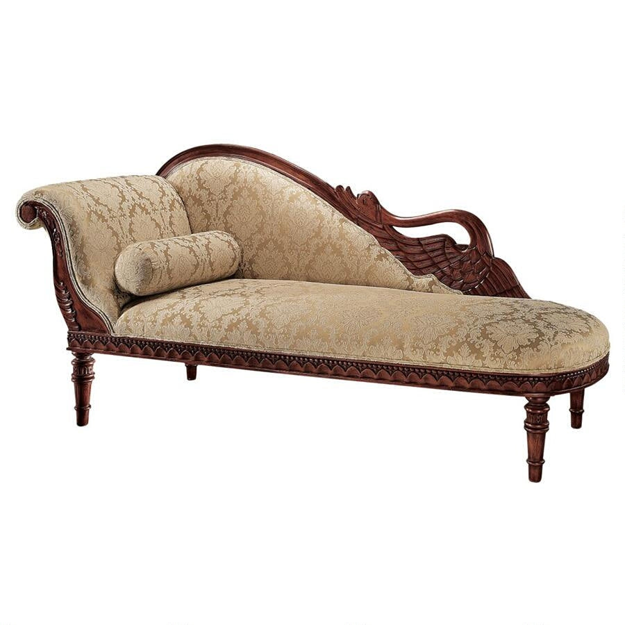 Design Toscano Swan Fainting Couch GR305L
