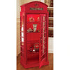 Image of Design Toscano British Telephone Booth Display Cabinet NE36832