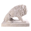Image of Design Toscano Kingsbury Garden Giant Lion Sentinel Statue: Looking Left NE203071