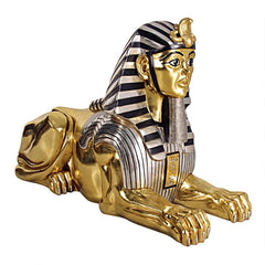 Design Toscano Grand Gilded Egyptian Sphinx Statue NE74547