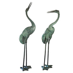 Design Toscano Colossal Crane Statue Set PK9745