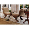 Image of Design Toscano The Veronique Double Rolled-Arm Chaise AF1607