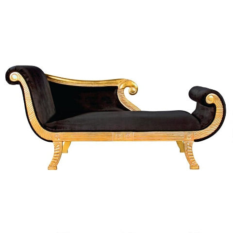 Design Toscano Cleopatra Neoclassical Chaise AF1602