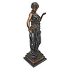Image of Design Toscano Goddess of Nature Cast Bronze Garden Statue KW94470
