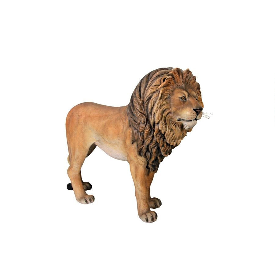 Design Toscano Life-Size "King of the Lions" Sculpture NE110101