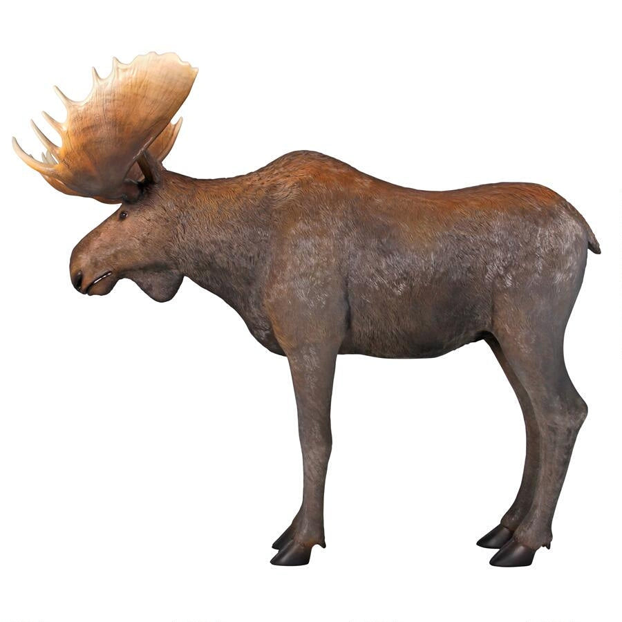 Design Toscano North American Majestic Moose Full Scale Animal Statue NE170211
