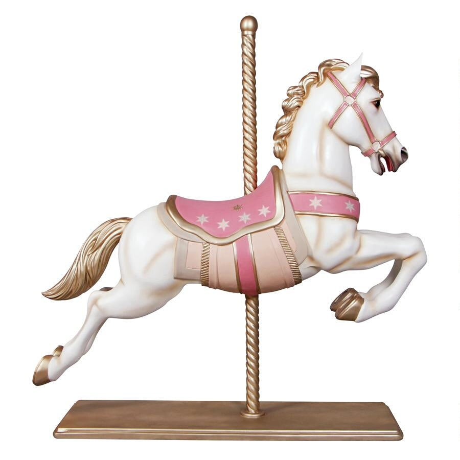 Design Toscano Spirit the Full Sized Carousel Horse Statue NE1602069