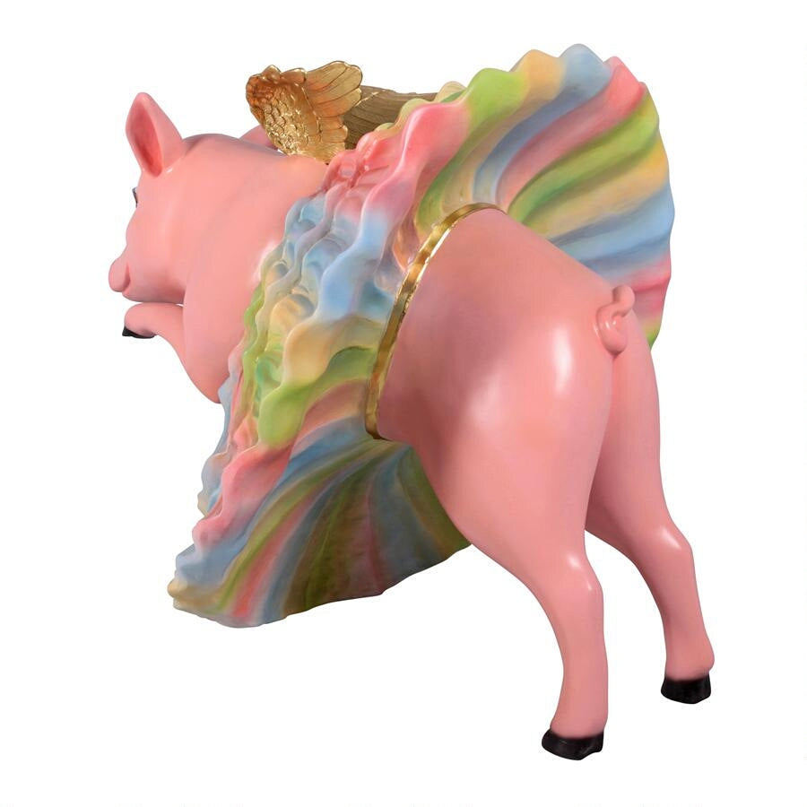 Design Toscano Pavlova the Pig Ballerina Grande-Scale Animal Garden Statue NE160247