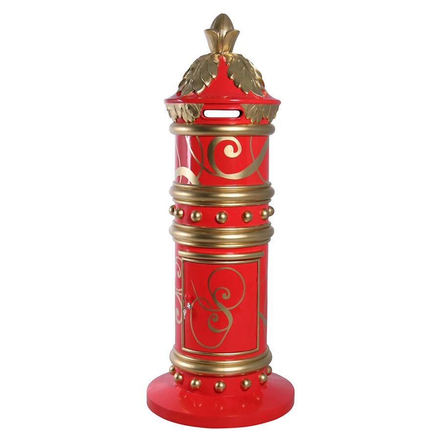 Design Toscano Santa's North Pole Holiday Mailbox NE150239
