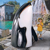 Image of Design Toscano Thar She Blows Killer Whale Statue NE150004