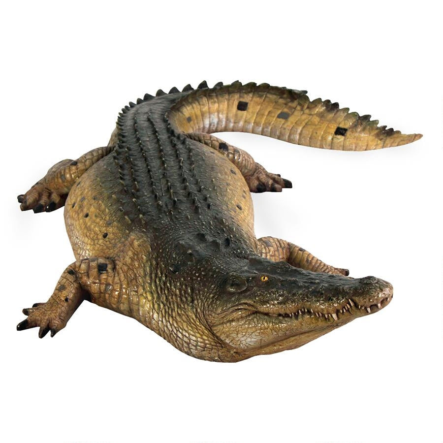 Design Toscano Tropical Wetlands Crocodile Statue NE80123