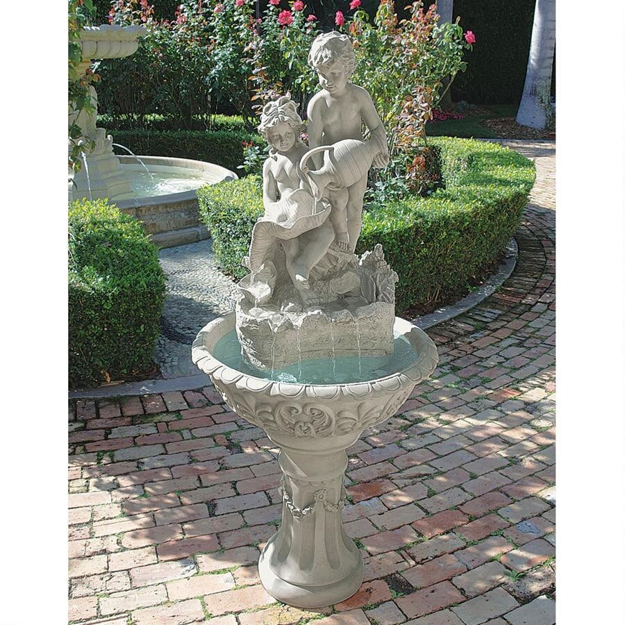 Design Toscano Portare Acqua Italian-Style Sculptural Fountain KY92229