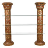 Image of Design Toscano Egyptian Columns of Luxor Shelf AD868372