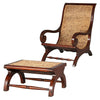 Image of Design Toscano British Plantation Chair and Footstool AF91565