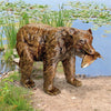 Image of Design Toscano Fisherman Bear Cast Bronze Garden Statue PN7217