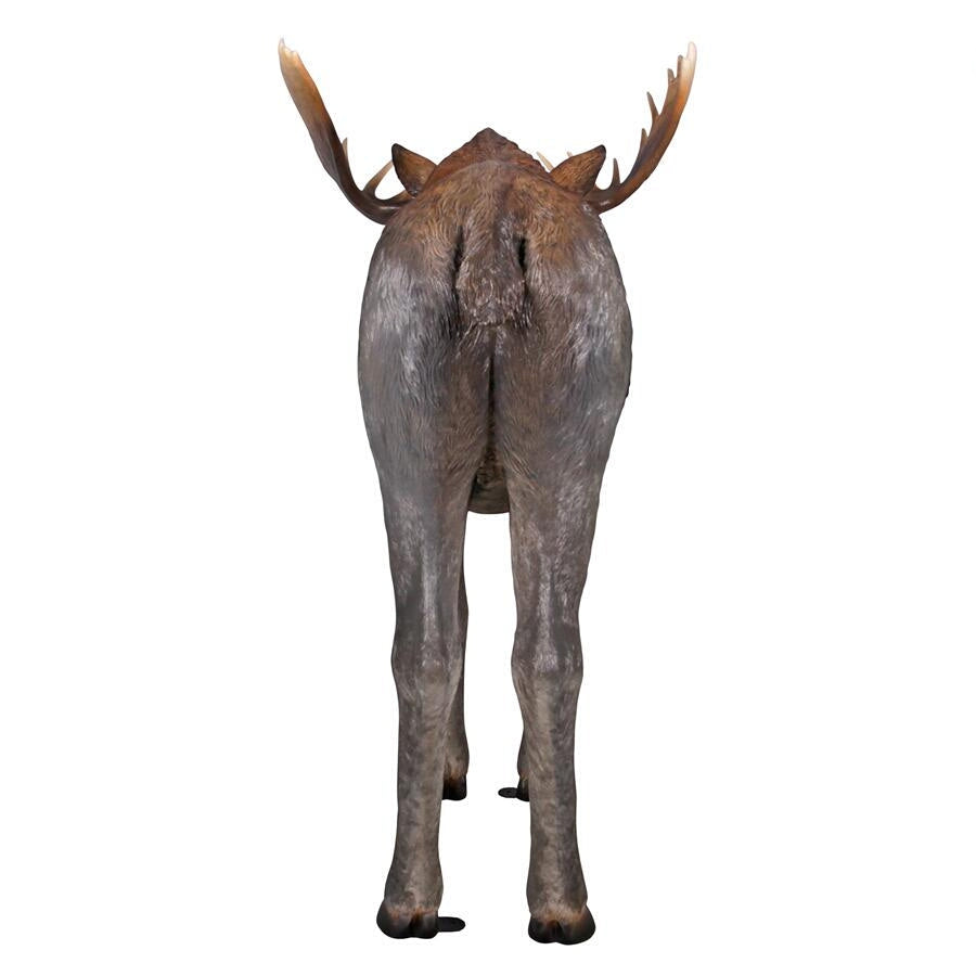 Design Toscano North American Majestic Moose Full Scale Animal Statue NE170211