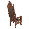 Image of Design Toscano The Lord Raffles Leather Lion Throne Chair AF51207