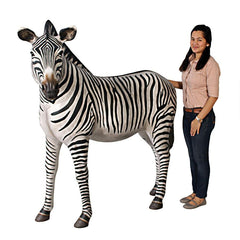 Design Toscano Grand-Scale African Zebra Statue NE110075