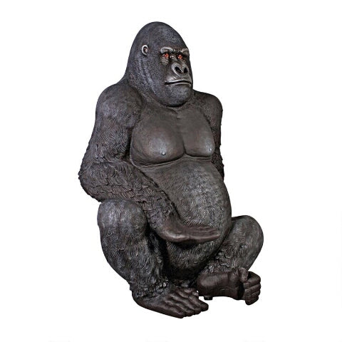 Design Toscano Giant Male Silverback Gorilla Statue NE110088