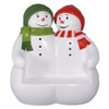 Image of Design Toscano Powder Pals Holiday Snowman Bench NE160250