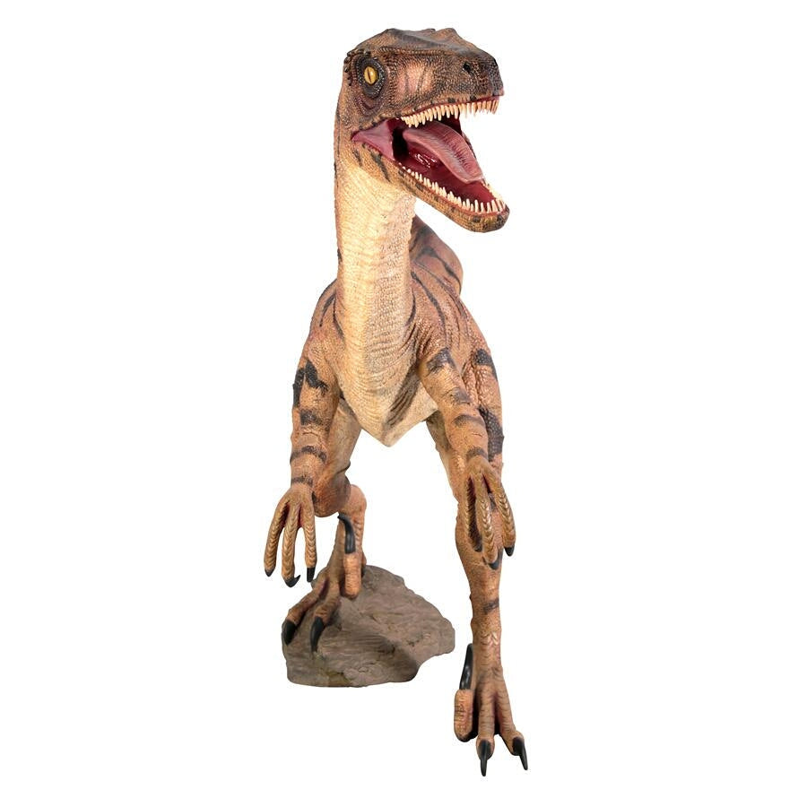 Design Toscano Velociraptor, Jurassic-sized Dinosaur Statue NE110015
