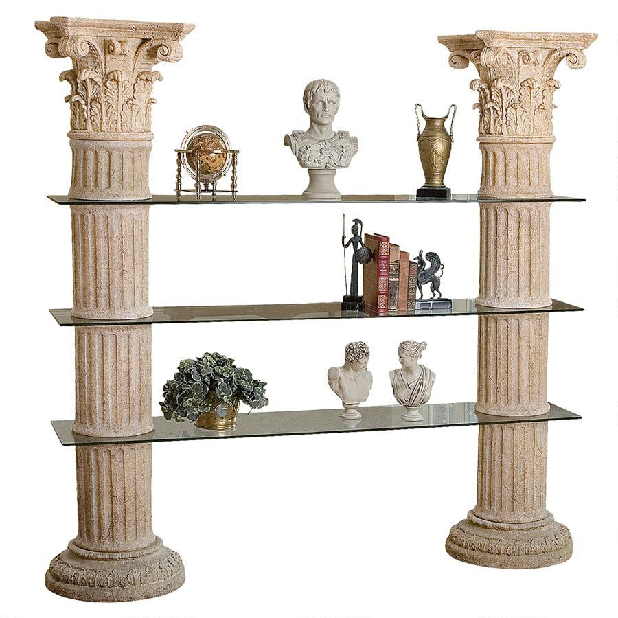 Design Toscano Columns of Corinth Shelf NE68471
