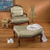 Image of Design Toscano Rue Saint-Honore Bergere Chair and Ottoman HA6064