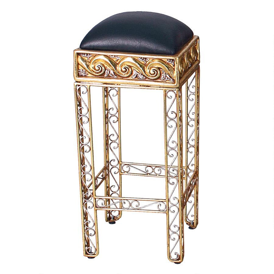 Design Toscano The Altar of Tenenit: Egyptian Bar with Two Barstools NE36342