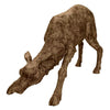 Image of Design Toscano Head Down Mother Deer Doe Cast Bronze Garden Statue KW19456