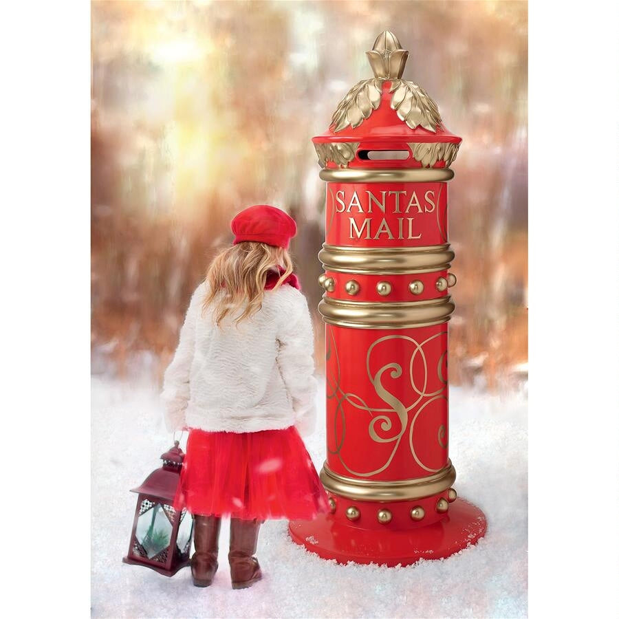 Design Toscano Santa's North Pole Holiday Mailbox NE150239