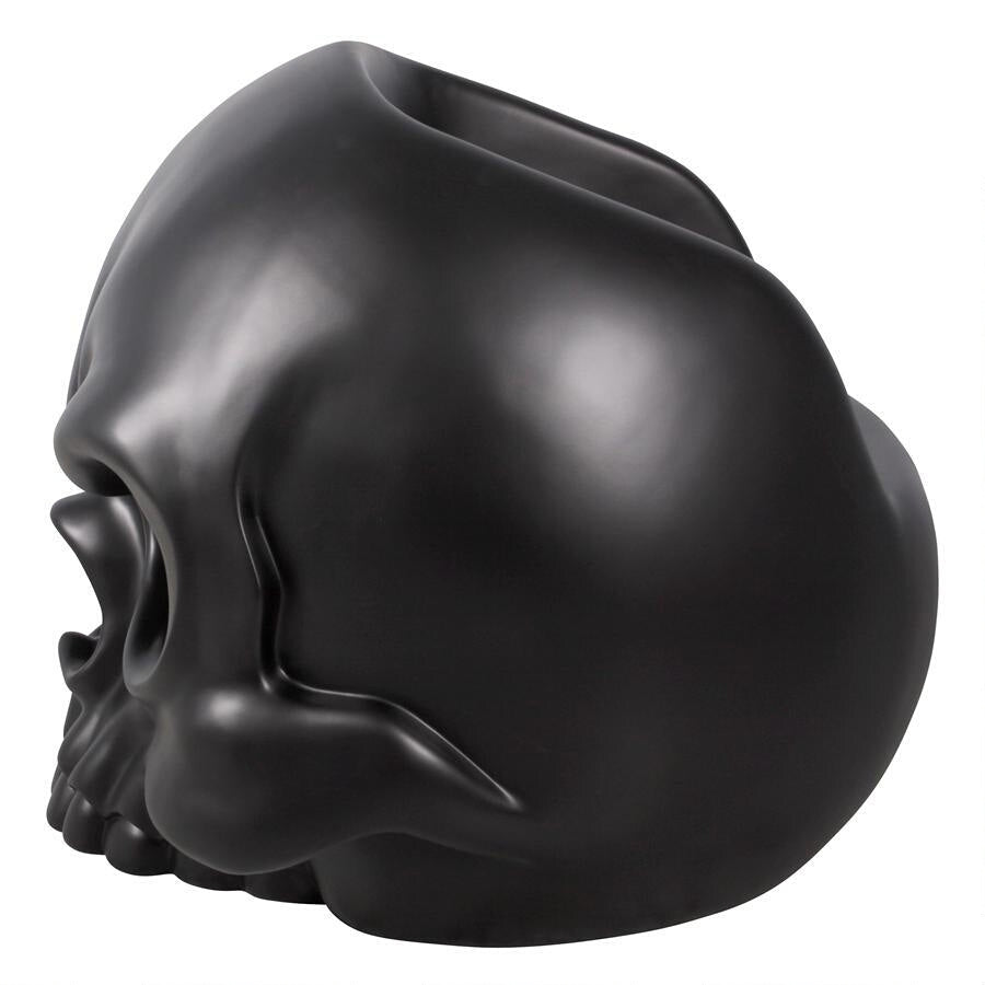 Design Toscano Lost Souls Gothic Skull Sculptural Chair NE1702056