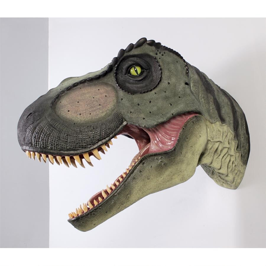 Design Toscano Giant Tyrannosaurus Rex Dinosaur Wall Trophy NE110106