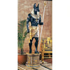 Image of Design Toscano The Egyptian Grand Ruler Collection: Life-Size Anubis Statue atop a Temple Column Mount NE23262