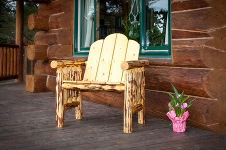 Montana Woodworks Log Deck Chair - Exterior Finish MWDCEXT