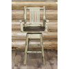 Image of Montana Woodworks Captains Swivel Barstool MWBSWSCAS