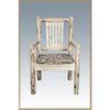 Image of Montana Woodworks Log Captains Chair MWCASCN